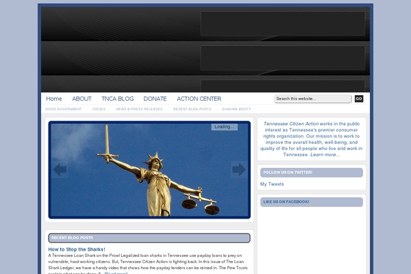 Site using Featured Content Gallery plugin