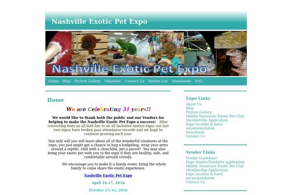 tnexoticpetexpo.com site used Nature Light