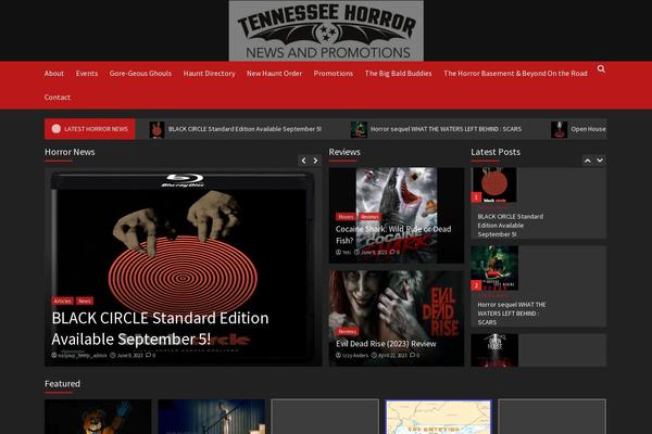 CoverNews theme site design template sample