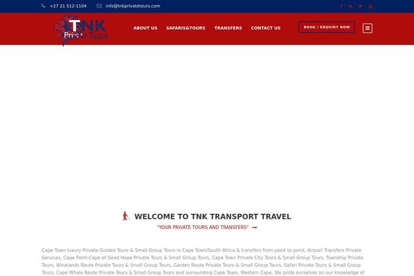 Traveltour-child theme site design template sample