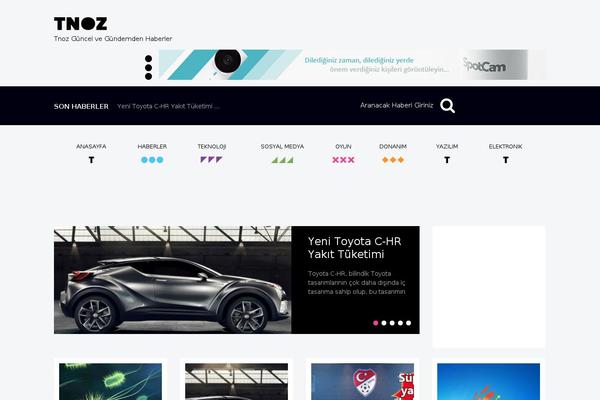 NewsMag theme site design template sample
