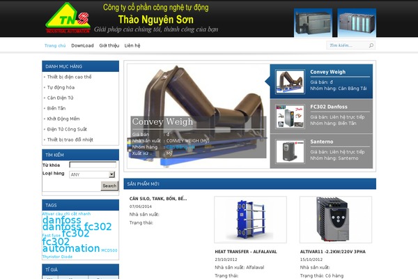InReview theme site design template sample