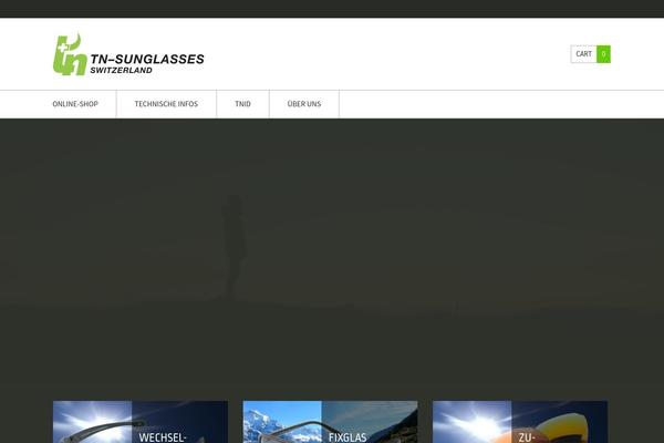 Crux theme site design template sample