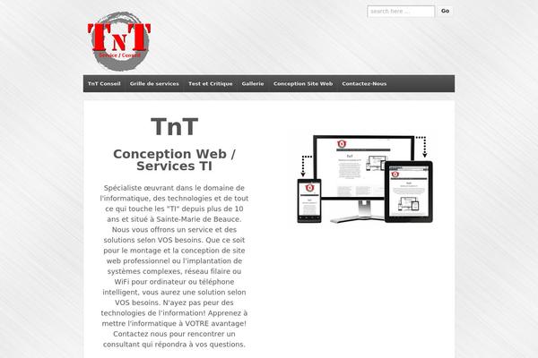 Responsive theme site design template sample