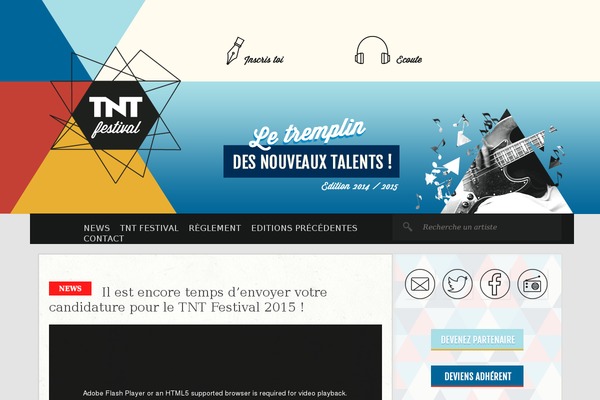Site using Events-calendar plugin