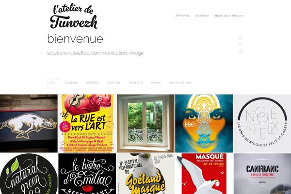 GridStack theme site design template sample