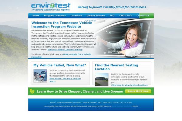 envirotest theme websites examples
