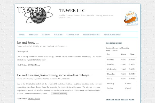 Site using Business Hours Plugin plugin