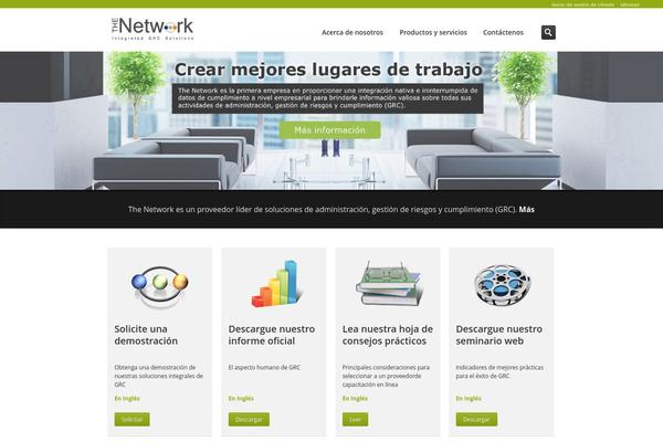 Inceptio theme site design template sample