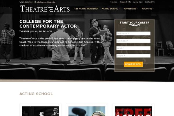 Hairdresser theme site design template sample