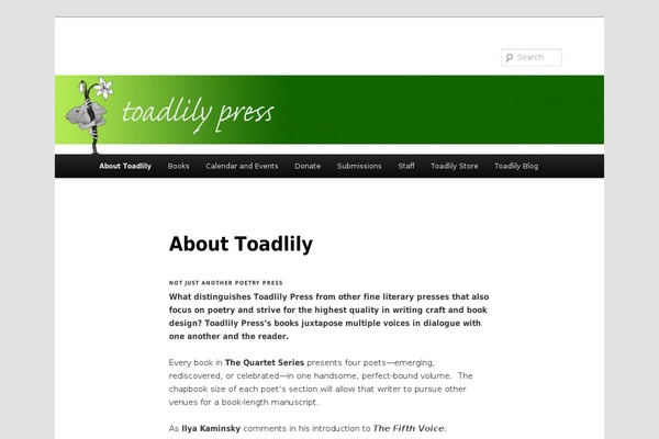 Site using Calpress-pro plugin