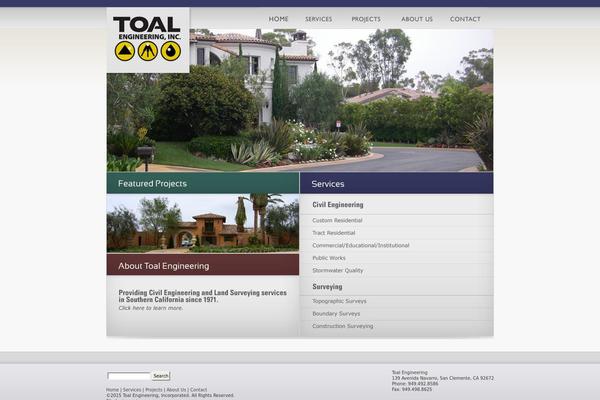 Default theme site design template sample