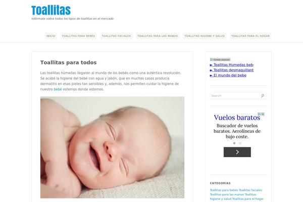 toallitas.com site used Bugis