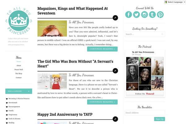 Edge theme site design template sample