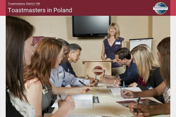 toastmasters.pl site used Toastmasterspl