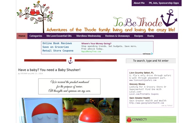 Site using Gourmet-ads plugin