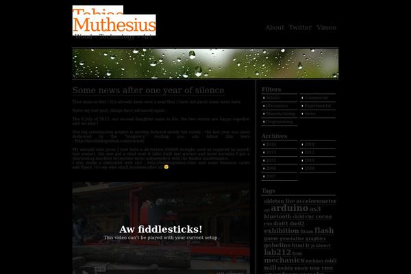 tobiasmuthesius.net site used Tobias