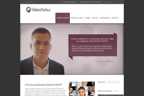 tobiaszduda.pl site used Dingo