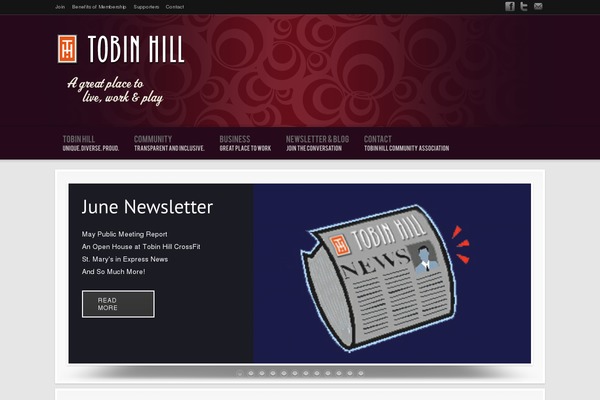 Modular theme site design template sample