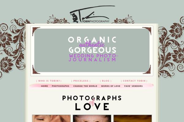 Prophoto4 theme site design template sample