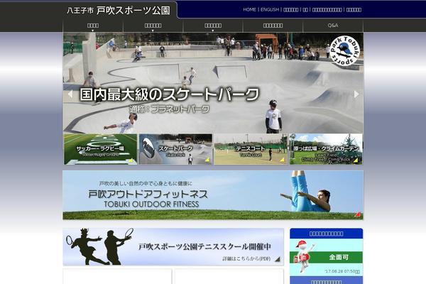 Original theme site design template sample