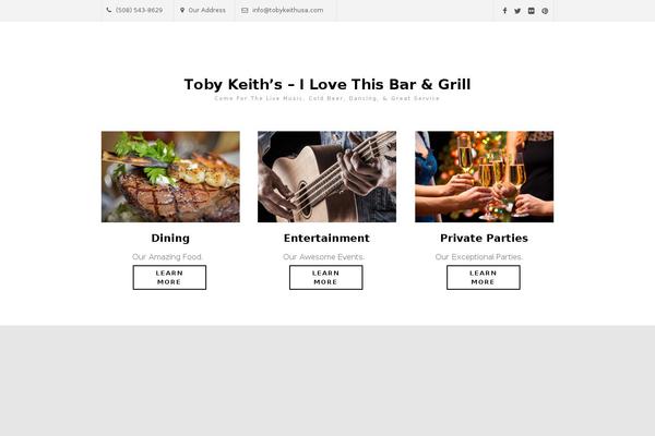 Proxima theme site design template sample