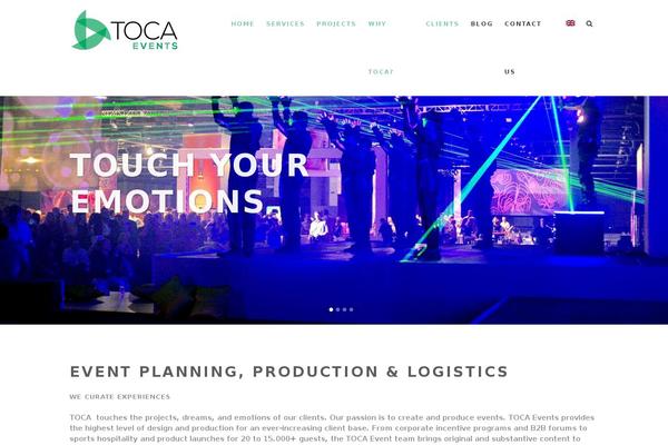 Stockholm Child theme site design template sample