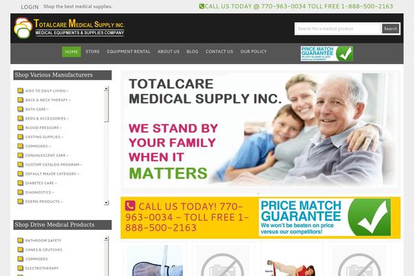 Site using Shopengine plugin