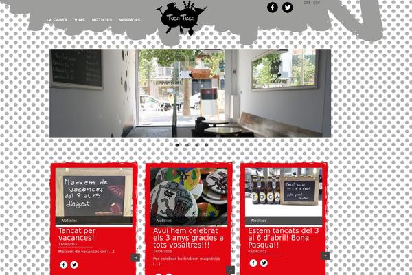 Pinbin theme site design template sample