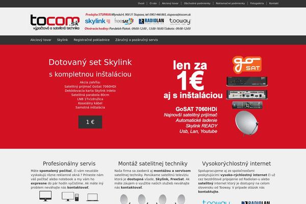 Responsive Mobile theme site design template sample