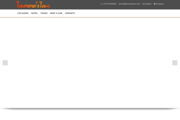 Traveler theme site design template sample
