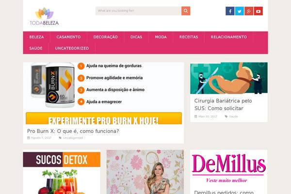 WordX theme site design template sample