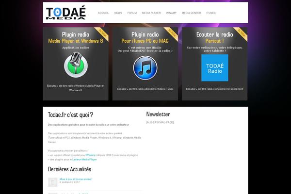 Minimalistique theme site design template sample