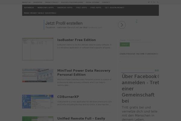 Truereview theme site design template sample