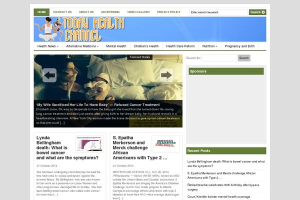 Gazette theme site design template sample