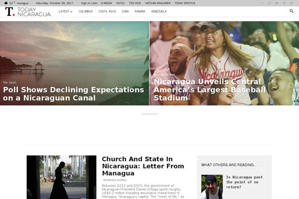 Site using Snax plugin