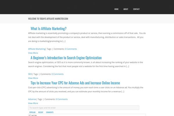Creativo theme site design template sample