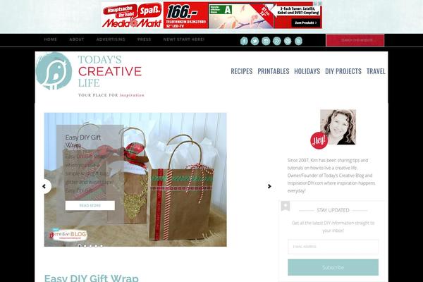 todayscreativelife.com site used Vivienne.2.2.0
