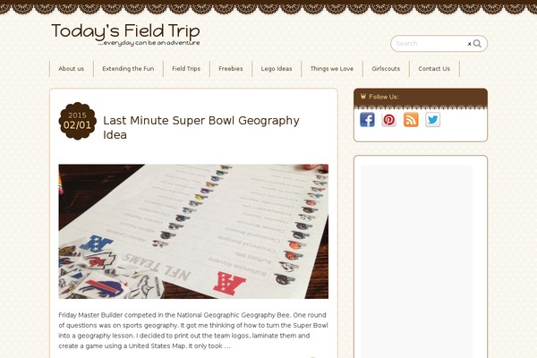 Chocolat theme site design template sample