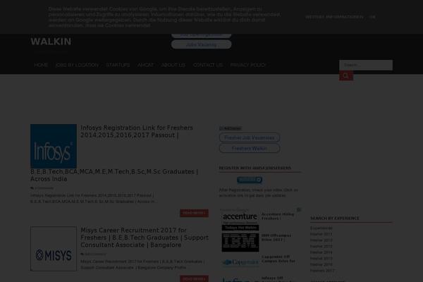 Balance theme site design template sample