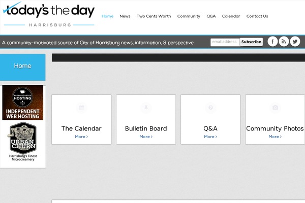 Site using Alfie WP Weather plugin