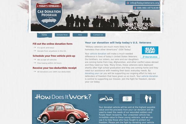 todaysveterans.org site used Veterans