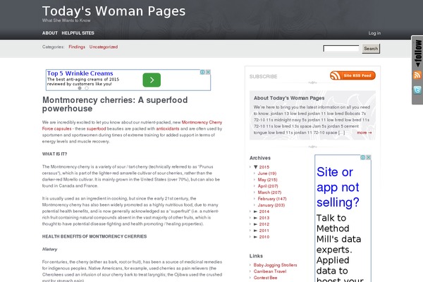 Carrington Blog theme site design template sample