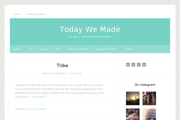 Site using Instapress plugin