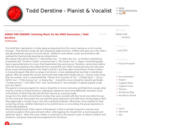 todd-derstine.com site used letspanic