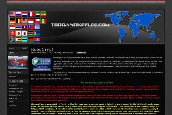 raindrops theme site design template sample