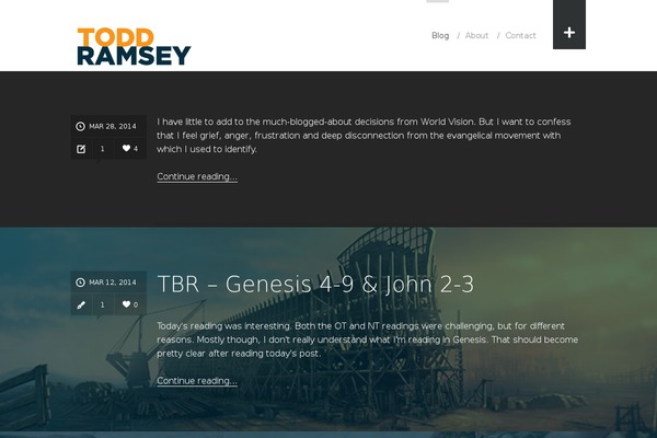 Shift theme site design template sample