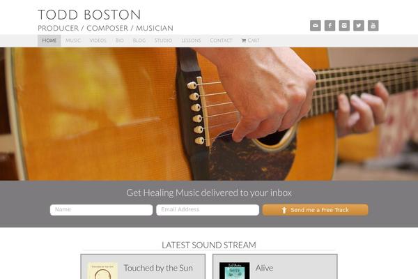 Thrive theme site design template sample