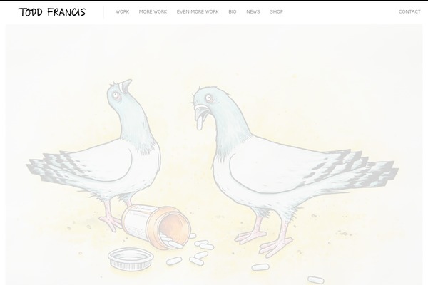 Fluxus theme site design template sample
