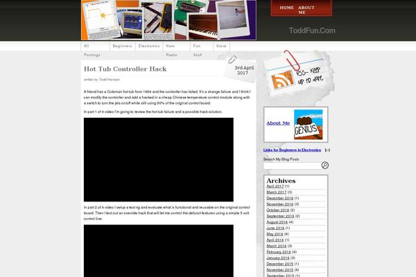 Site using Video Embed & Thumbnail Generator plugin